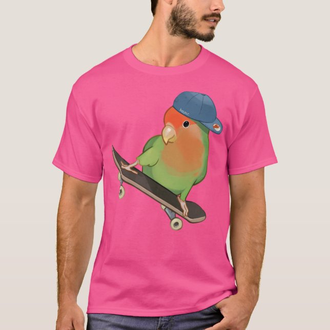 T-shirt Oiseau de patinage (Devant)
