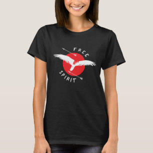 T-shirt Oiseau De Prey Esprit Libre