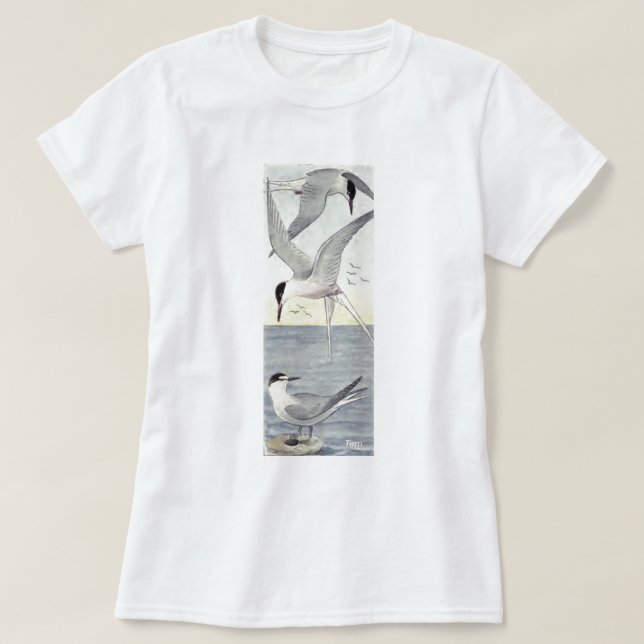 T-shirt Oiseau de sterne (Design devant)