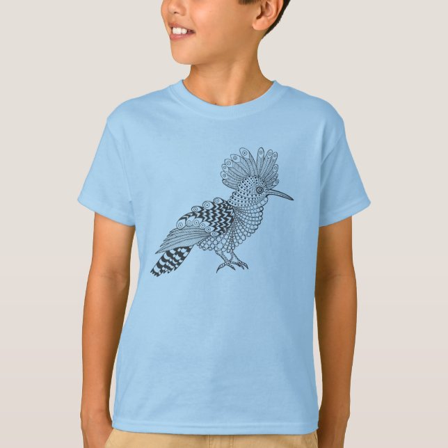 T-shirt Oiseau de style (Devant)