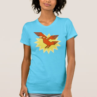 T-shirt Oiseau décoratif géométrique de condor andin