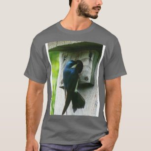 T-shirt Oiseau d'hirondelle à la recherche d'une maison d'