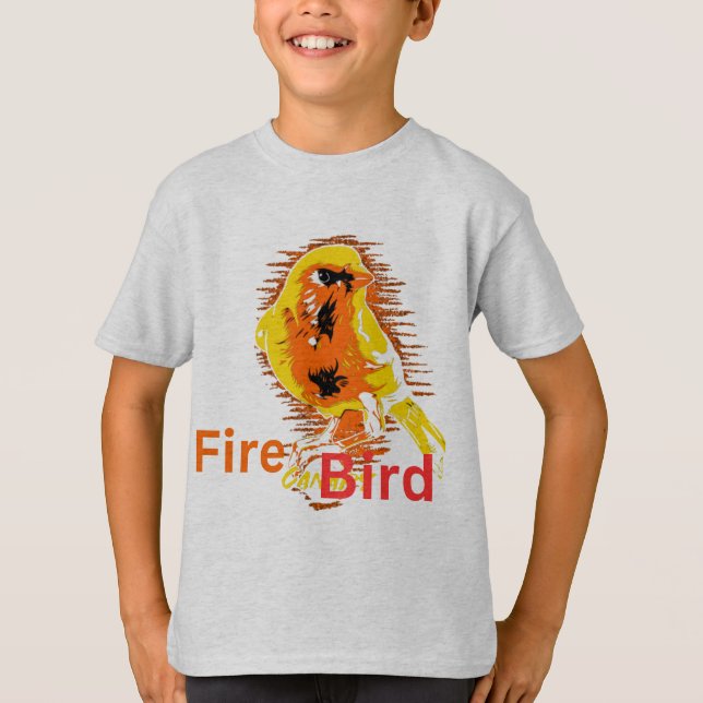 T-shirt Oiseau d'incendie (Devant)