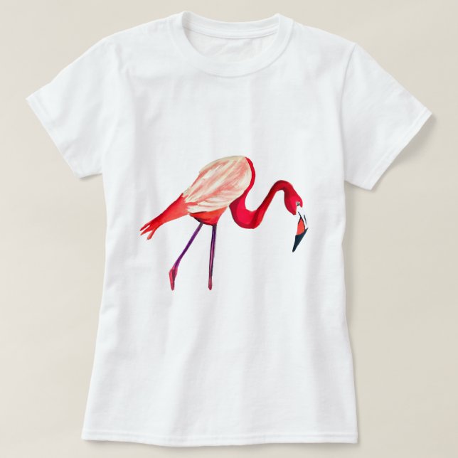 T-shirt Oiseau d'oranger flamand (Design devant)