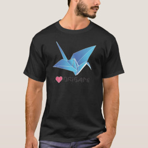 T-shirt oiseau d'origami