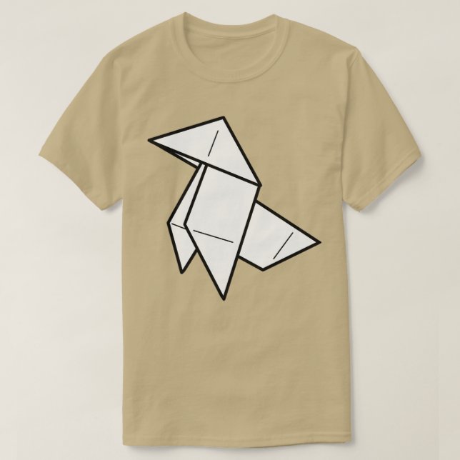 T-shirt Oiseau d'Origami 49 (Design devant)