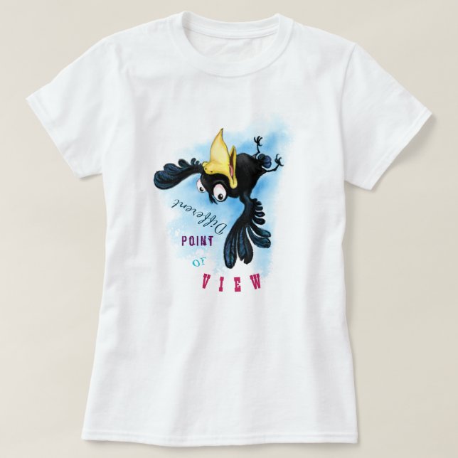 T-shirt Oiseau drôle (Design devant)