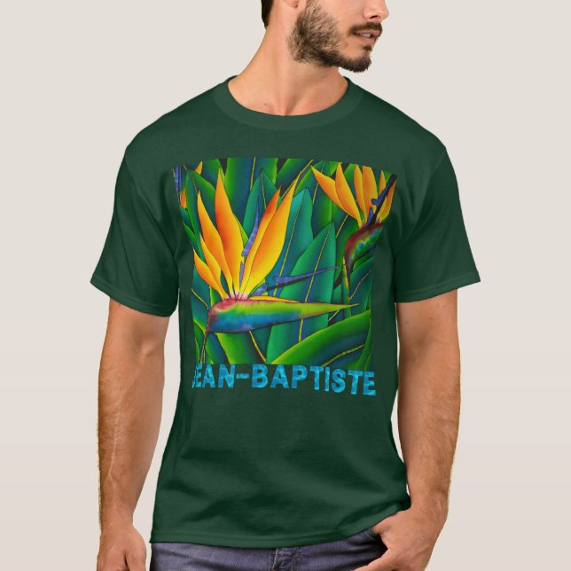 T-shirt Oiseau du Paradis amis (Devant)