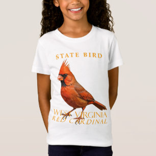 T-Shirt Oiseau du Territoire de Virginie-Occidentale Le Ca
