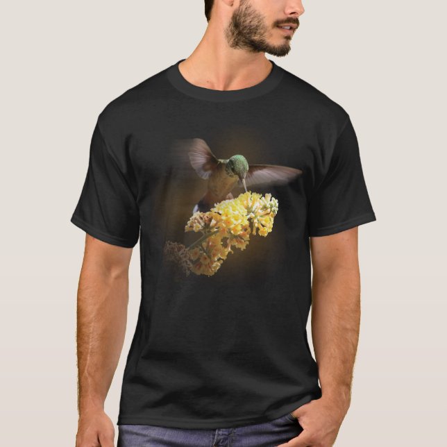 T-shirt Oiseau et fleur (Devant)