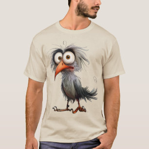 T-shirt Oiseau fantaisiste drôle