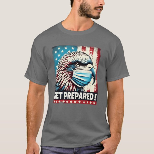 T-shirt Oiseau Flu H5N1 garçon (Devant)