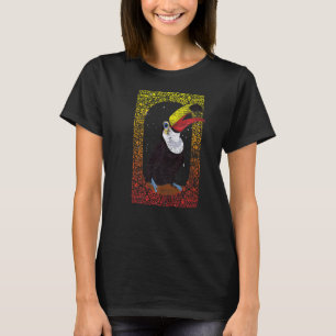 T-shirt Oiseau Forêt tropicale Animale Oiseau tropical Zoo