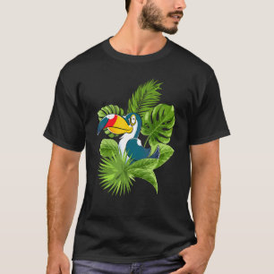 T-shirt Oiseau Forêt tropicale Oiseau Animal Tropical Touc