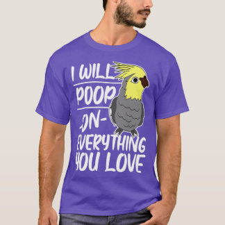 T-shirt Oiseau gardien Parrot Lover Cadeau