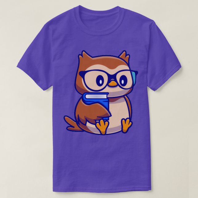 T-shirt oiseau intelligent (Design devant)