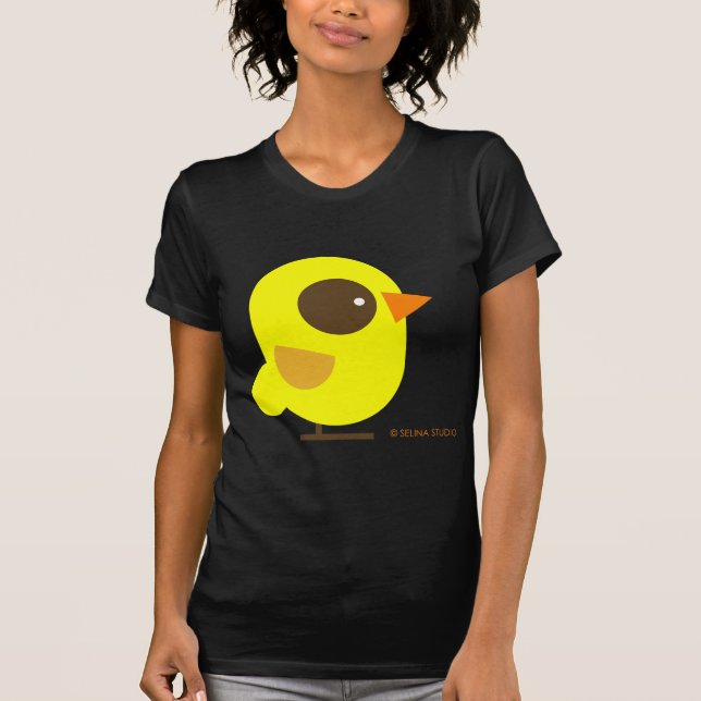 T-shirt Oiseau jaune (Devant)