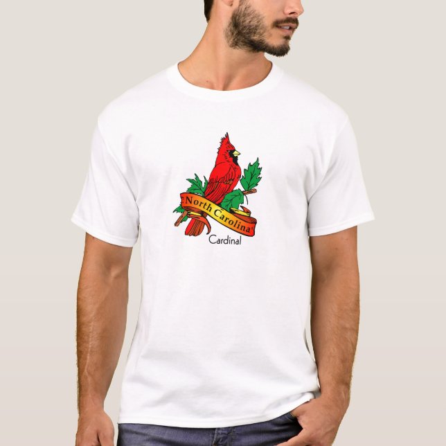T-shirt Oiseau la Caroline du Nord (Devant)