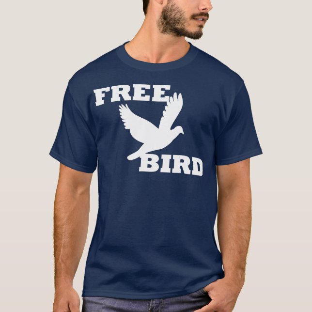 T-shirt Oiseau libre (2) (Devant)