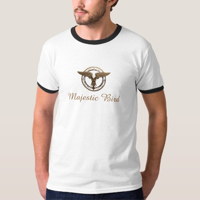 T-shirt oiseau majestueux (Devant)