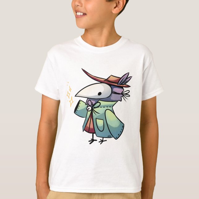 T-shirt Oiseau masqué (Devant)