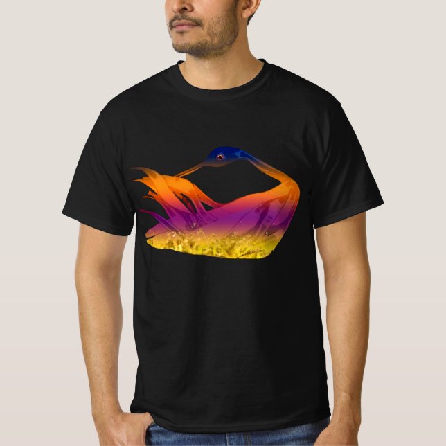 T-shirt Oiseau mère (Devant)