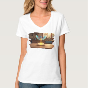 T-shirt Oiseau Messager Royal – Lettre du Prince Enchanté
