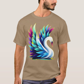 T-shirt Oiseau Mute Swan drôle