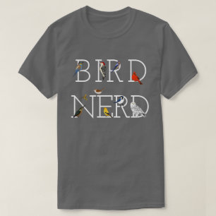 T-shirt Oiseau Nerd deux