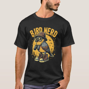 T-shirt Oiseau Nerd Drôle Oiseau Observation Oiseau Oiseau
