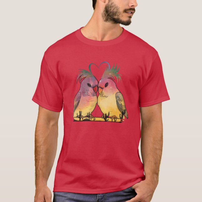 T-shirt Oiseau Observation Oiseau Ornithologue Oiseau Amou (Devant)