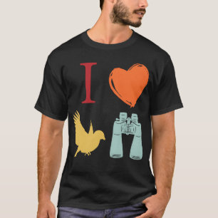 T-shirt Oiseau Observation Ornithologie fille de la famill