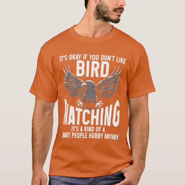 T-shirt Oiseau observer mignon Oiseau Amoureux garçon (Devant)