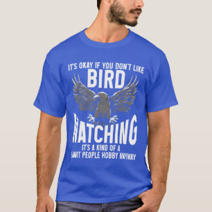 T-shirt Oiseau observer mignonne Oiseau Amant cadeau ami f