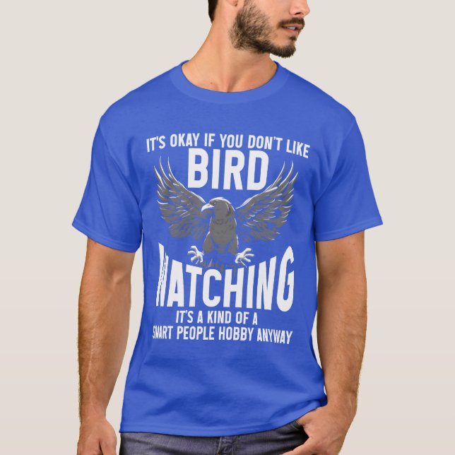 T-shirt Oiseau observer mignonne Oiseau Amant cadeau ami f (Devant)