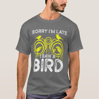 T-shirt Oiseau observer mignonne Oiseau Amoureux drôle fil