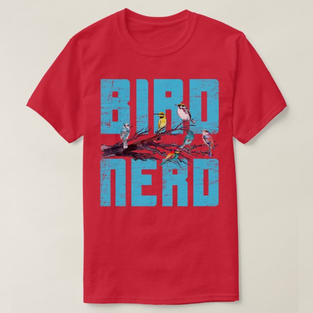 T-shirt Oiseau Oiseau Oiseau Amoureux 1 (Design devant)