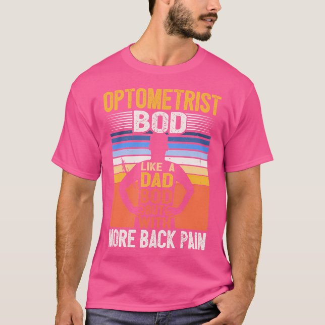 T-shirt Oiseau Optométriste Comme Un Oeil Ophtalmologue De (Devant)
