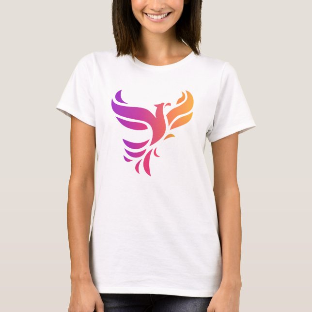 T-shirt oiseau phénix (Devant)