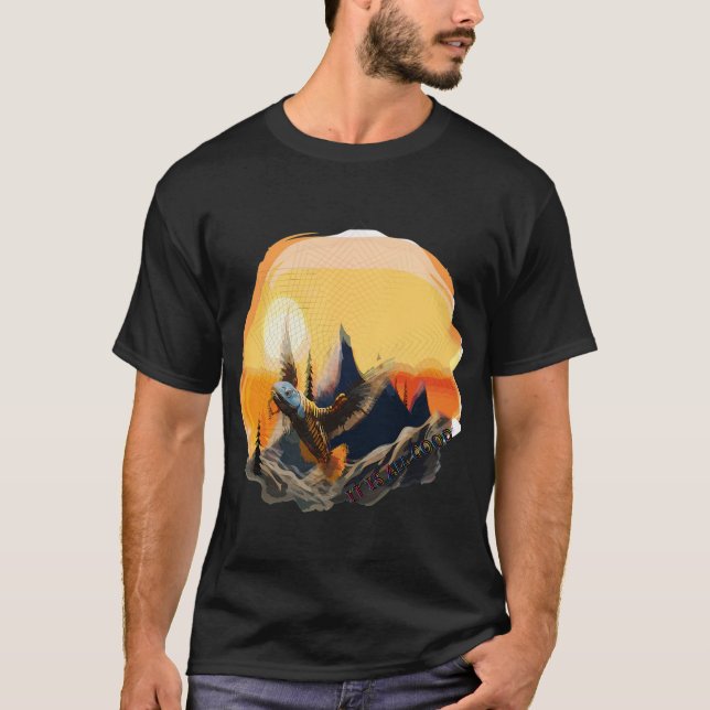 T-shirt Oiseau-poisson (Devant)