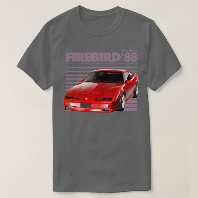 T-SHIRT OISEAU PONTIAC TRANS AM 1 (Design devant)