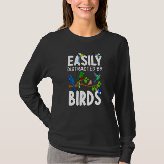 T-shirt Oiseau pour hommes femmes ornithologie observateur