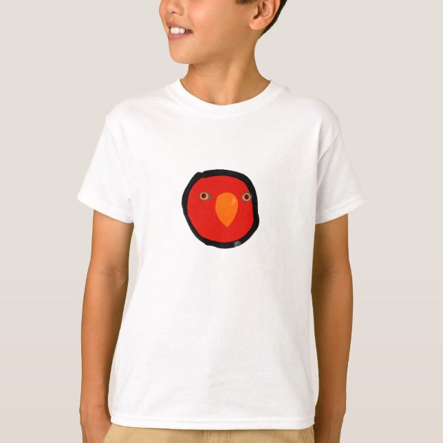 T-shirt Oiseau rouge KIDS "GUMI" (Devant)