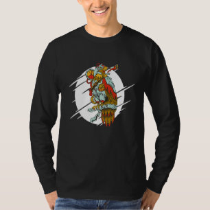 T-shirt Oiseau Steampunk Aigle mécanique 1