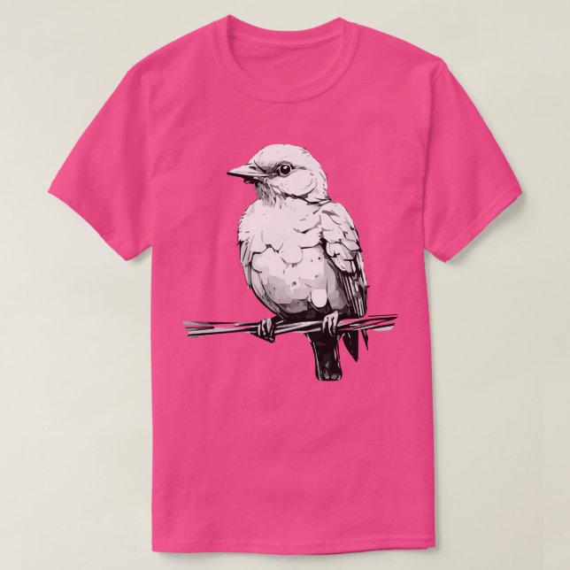 T-shirt Oiseau Sur Un Fil Leonard Cohen 2 (Design devant)