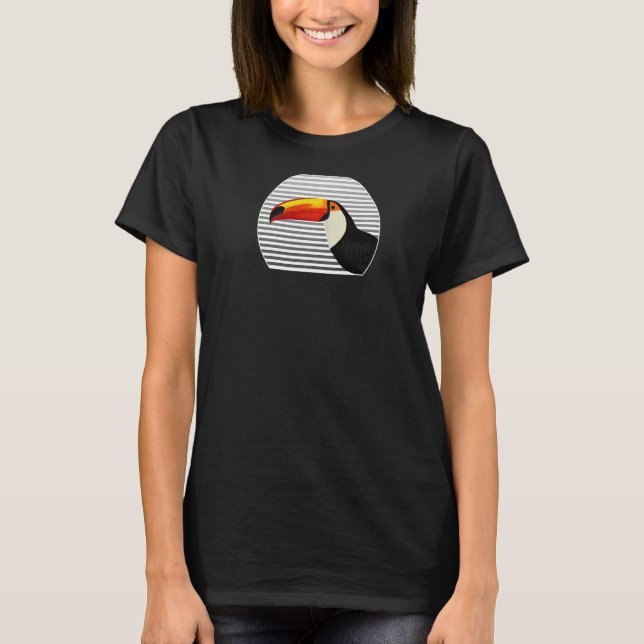 T-shirt Oiseau Toucan Oiseau Oiseau Oiseau Oiseau Oiseau A (Devant)