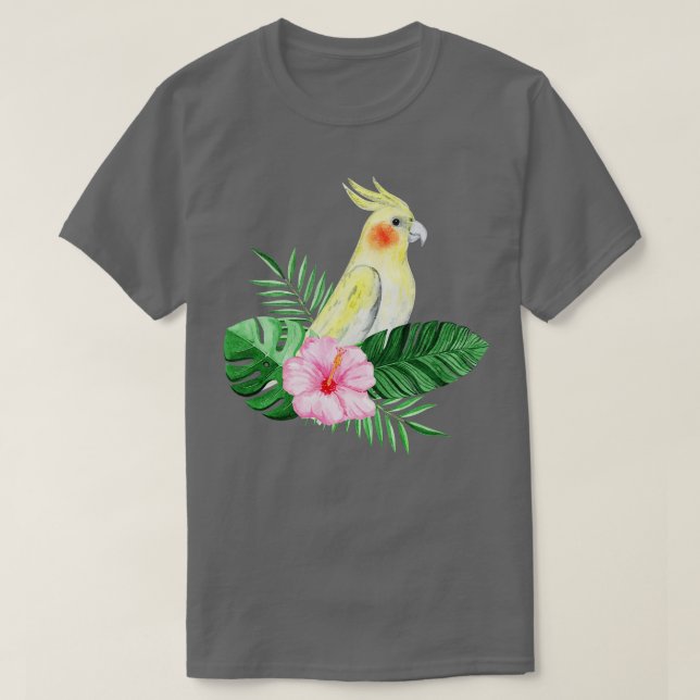 T-shirt oiseau tropical (Design devant)