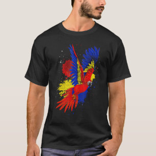 T-shirt Oiseau Tropical Animal de la Jungle Observation de