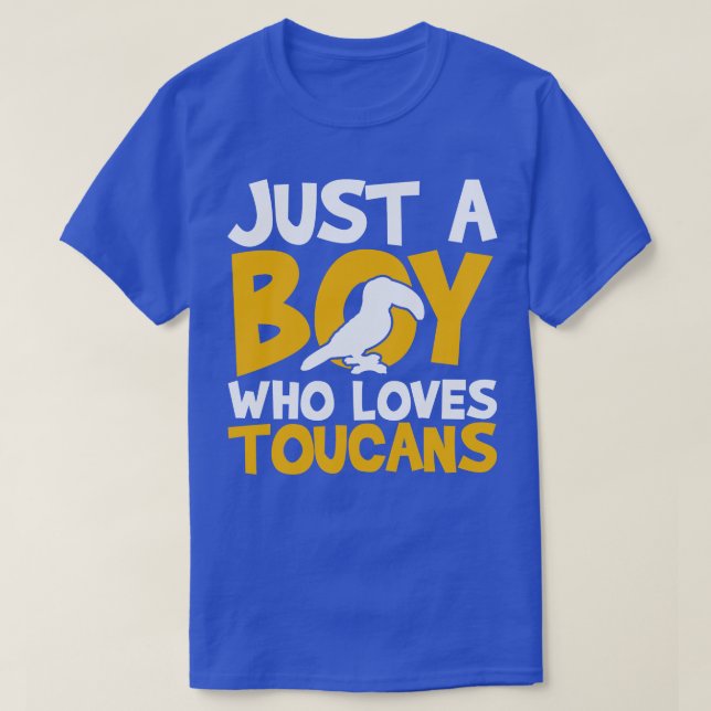 T-shirt Oiseau tropical Toucan Lover (Design devant)