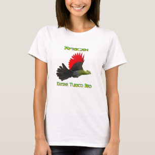 T-Shirt Oiseau Turaco Knysna Africain